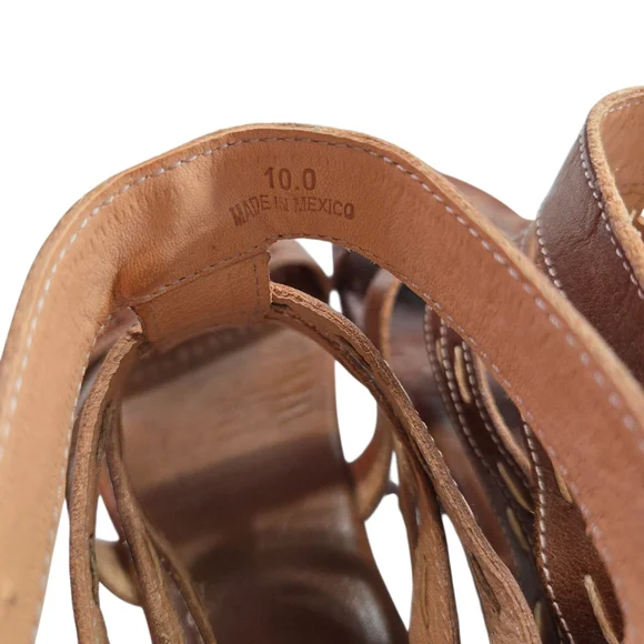 Bed Stu Artemis Gladiator Sandals Tan Rustic - Picture 10 of 11